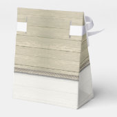 結び目のビーチ結婚式 フェイバーボックス (裏面サイド)