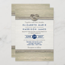 結び目のビーチ結婚式