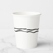 結び目のブライダルシャワーだモダン 紙コップ (右)