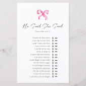 結び目のブライダルシャワーと彼は言った (正面)