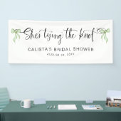 結び目のブライダルシャワーパーソナライズされた 横断幕 (トレードショー)