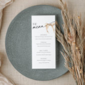 結び目のブライダルシャワーメニュー中立弓