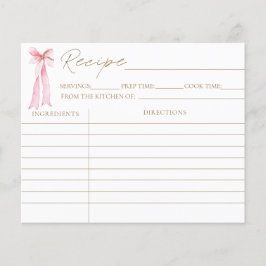 結び目のブライダルシャワーレシピ