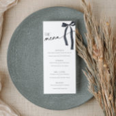 結び目のブライダルシャワー黒弓メニュー