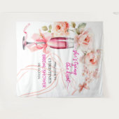 結び目のブライダルシャワー タペストリー (正面(横))