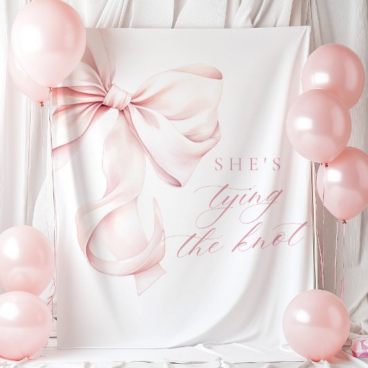 結び目のブライダルシャワー タペストリー