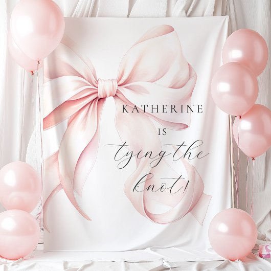 結び目のブライダルシャワー タペストリー