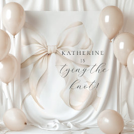 結び目のブライダルシャワー タペストリー