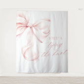 結び目のブライダルシャワー タペストリー (正面)