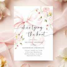 結び目のブライダルシャワー