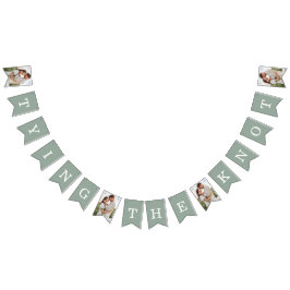 結び目の写真 バンティングフラッグ