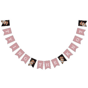 結び目の写真LGBTQ バンティングフラッグ