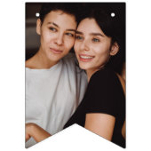 結び目の写真LGBTQ バンティングフラッグ (第1の旗)