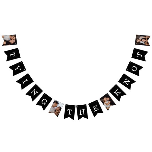 結び目の写真LGBTQ バンティングフラッグ (全)