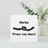 結び目の婚約パーティを結ぶこと 招待状 (スタンド正面)