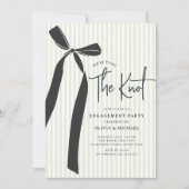 結び目の婚約 招待状 (正面)