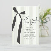 結び目の婚約 招待状 (スタンド正面)