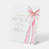 結び目の数を推測するキス 台座サイン (正面)