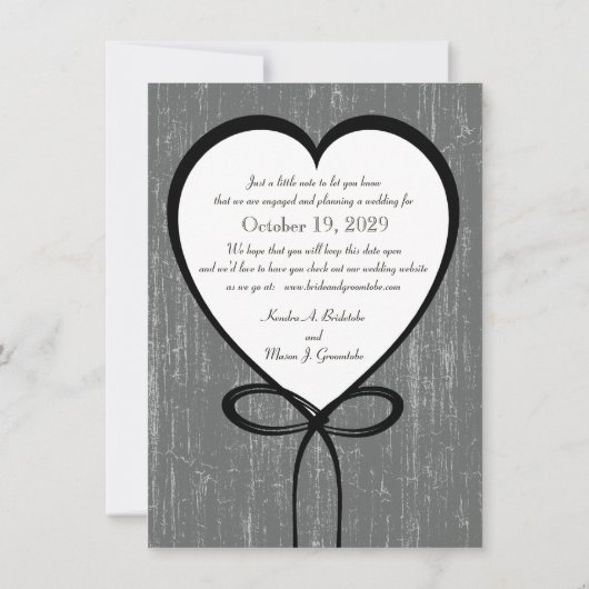 結び目の日付を保存 セーブザデート (裏面)