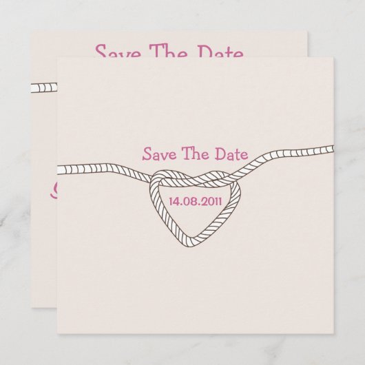 結び目の日付を保存 セーブザデート (正面/裏面)