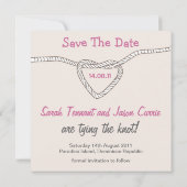 結び目の日付を保存 セーブザデート (裏面)