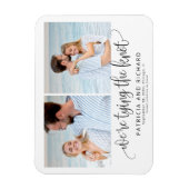 結び目の日付2の写真を保存する マグネット (縦)