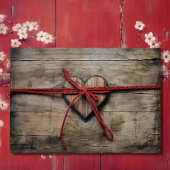 結び目の木のハート素朴を結ん結婚だ セーブザデート