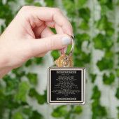 結び目の祈りの言葉 キーホルダー (手)