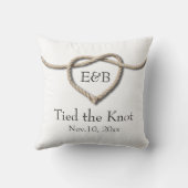 結び目の結婚枕を結ぶ クッション (裏面)