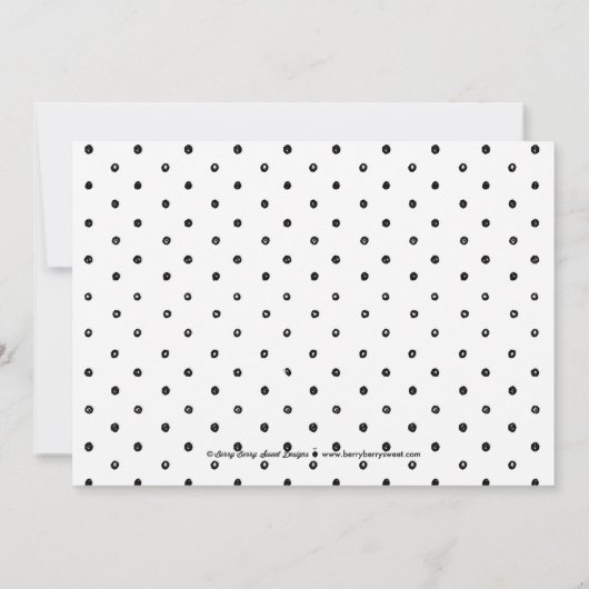 結び目の編集可能なカラー日付カードを保存 セーブザデート (裏面)