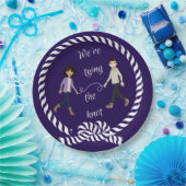 結び目の色のアニメ航海の紙 ペーパープレート (パーティー)