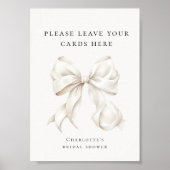 結び目はテーブルの看板を好む ポスター (正面)