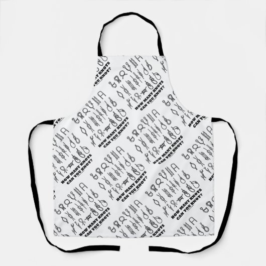 結び目は幾つ？ エプロン (正面)