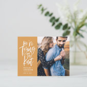 結び目をつないでいます 案内ポストカード (スタンド正面)