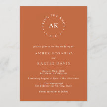 結び目をミニマル結ぶ燃えたオレンジ