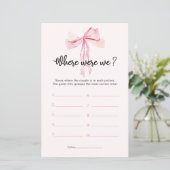 結び目を我々のブライダルシャワーゲーム (スタンド正面)