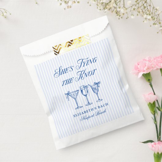 結び目を海岸手で結エレガントぶ フェイバーバッグ (封をした状態)