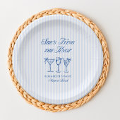 結び目を海岸手で結エレガントぶ ペーパープレート