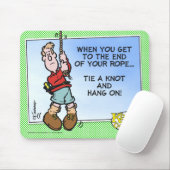 結び目を結び、つるして下さい! マウスパッド (マウス)