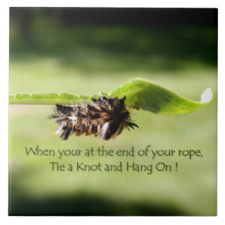 "結び目を結び"、Decrotiveのセラミックタイルでつるして下さい タイル