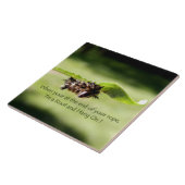 "結び目を結び"、Decrotiveのセラミックタイルでつるして下さい タイル (側面)