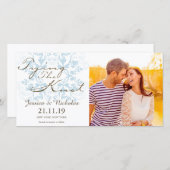 結び目を結ぶアクアフローラ|過去記事 セーブザデート (正面/裏面)