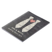 結び目を結ぶフェイクLGBTのゲイ結婚 ノートブック (左側)