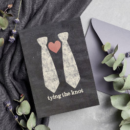 結び目を結ぶフェイクLGBTゲイ結婚 招待状