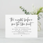 結び目を結ぶ前に、のリハーサル・結婚ディナーを開く 招待状 (スタンド正面)