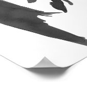 結び目を結ぶ弓ブライダルシャワーへようこそ ポスター (角)