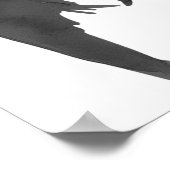 結び目を結ぶ弓ブライダルシャワーへようこそ ポスター (角)