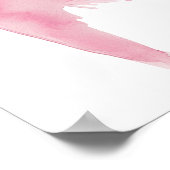 結び目を結ぶ弓ブライダルシャワーへようこそ ポスター (角)