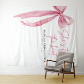 結び目を結ぶ弓ブライダルシャワー タペストリー (インサイチュ(横))