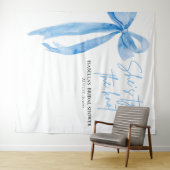 結び目を結ぶ弓ブライダルシャワー タペストリー (インサイチュ(横))